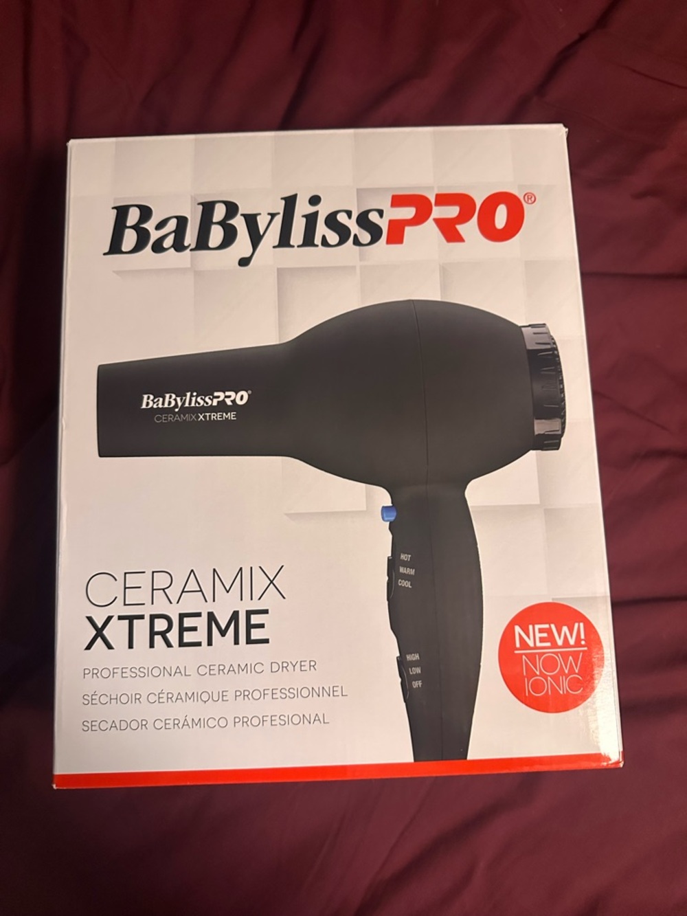 BaBylissPRO CeramiX Xtreme Professional Hair Dryer - Black